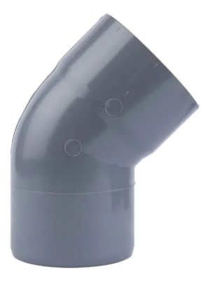 CODO 45° CURVA SANITARIO 110MM HOFFENS