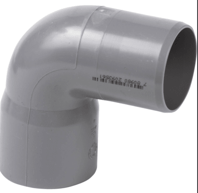 CODO PVC SANITARIO 40MMX90° HOFFENS