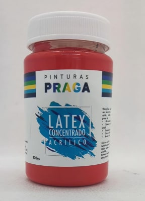 LATEX CONCENTRADO ACRILICO ROJO BERMELLON 120 CC