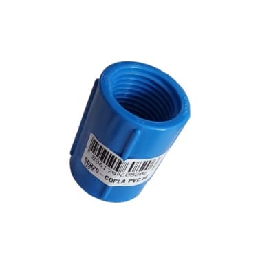 COPLA PVC HIDRAULICO AZUL 1/2HI-1/2HI HOFFENS