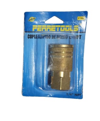 ACCESORIOS NEUMATICOS COUPLE RAPIDO 1/4 NPT HI F7000 FERRETOOLS