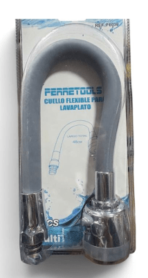 CUELLO FLEXIBLE PARA LAVAPLATOS GRIS FERRETOOLS F6031