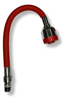 CUELLO FLEXIBLE PARA LAVAPLATOS ROJO  FERRETOOLS F6030