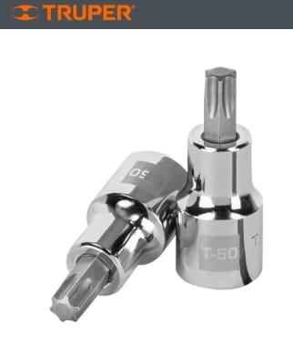 DADO TORX MACHO PUNTA T50 TRUPER