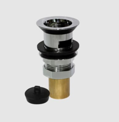 DESAGUE LAVATORIO 1-1/4 METALICO CON COLA HOFFENS