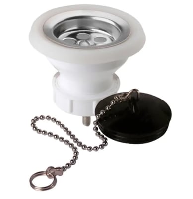 DESAGUE LAVAPLATO PVC 1-1/2 LARGO COMPLETO