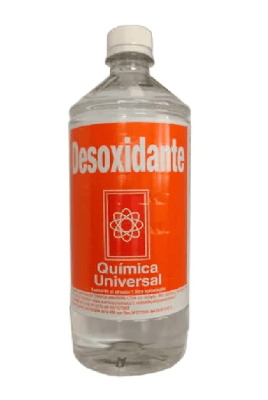 DESOXIDANTE  1 LITRO QUIMICA UNIVERSAL