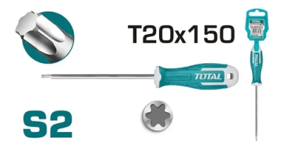 DESTORNILLADOR MANUAL TORX T120 THT26T20150 TOTAL