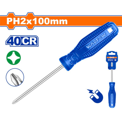 DESTORNILLADOR MANUAL ESTRELLA IMANTADO PH2X100MM WSD4924