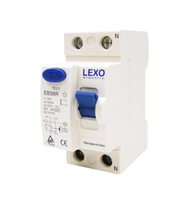 INTERRUPTOR DIFERENCIAL LEXO 25A