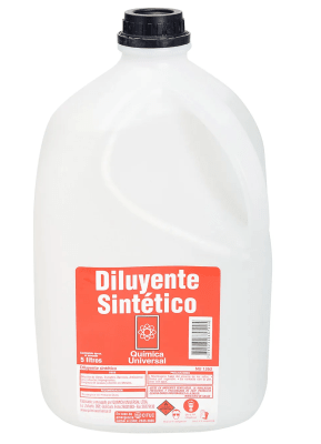 SOLVENTE SINTETICO 5LITROS QUIMICA UNIVERSAL