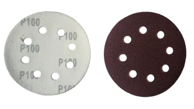 DISCO LIJA CON VELCRO GRANO 100 CON PERFORACION UYUSTOOLS