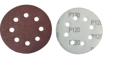 DISCO LIJA CON VELCRO GRANO 120 CON PERFORACION UYUSTOOLS
