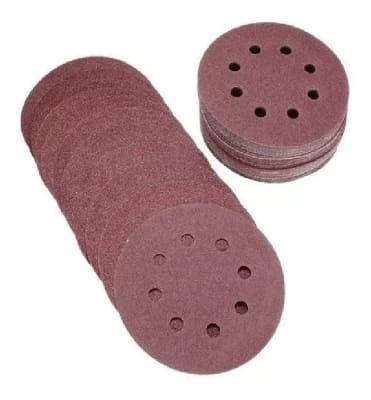 DISCO LIJA CON VELCRO GRANO 60 CON PERFORACION UYUSTOOLS