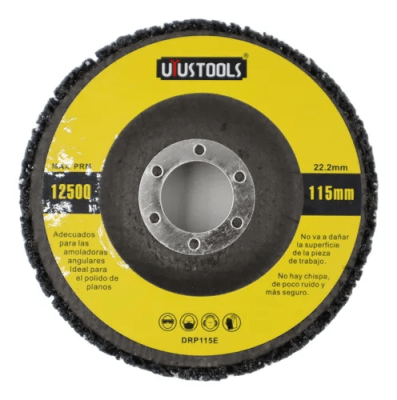 DISCO DESBASTE  4 1/2 REMOVEDOR DE PINTURA ESMERIL UYUSTOOLS DRP115E