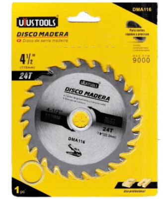 DISCO CORTE MADERA 4-1/2