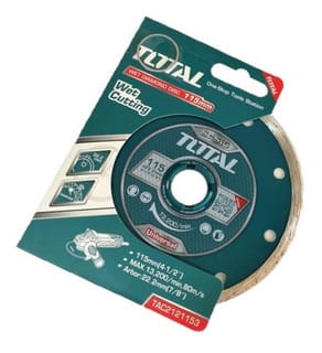 DISCO CORTE PIEDRA CERAMICA PORCELANATO TOTAL 4-1/2