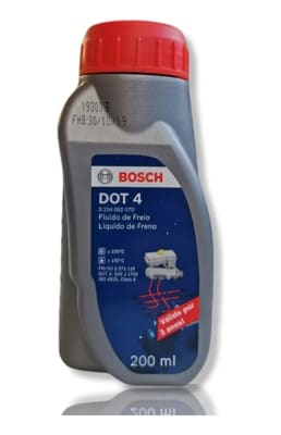 FLUIDO PARA FRENOS DOT4 200ML BOSH