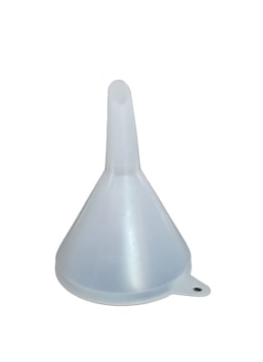 EMBUDO PLASTICO 7CM TRASLUCIDO