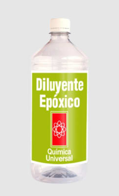 DILUYENTE EPOXICO 1 LITRO QUIMICA UNIVERSAL