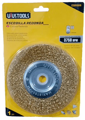 ESCOBILLA BRONCE 6