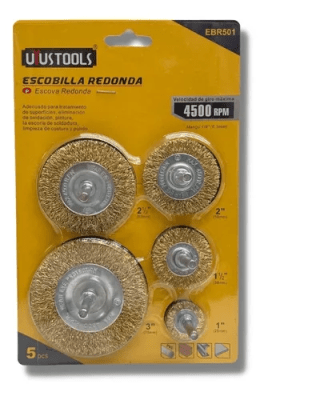 GRATA TALADRO 5PZAS UYUSTOOLS EBR501