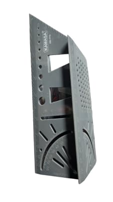 ESCUADRA 3D MULTIUSO PLASTICA COLOR GRIS