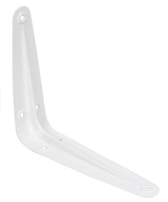ESCUADRA REPISA BLANCA 12X14 UNITARIO