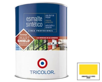 ESMALTE SINTETICO TRICOLOR AMARILLO ORO T-40 400ML