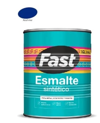 ESMALTE SINTETICO TRICOLOR AZUL MAR GALON FAST
