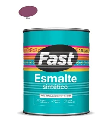 ESMALTE SINTETICO TRICOLOR UVA 900ML FAST