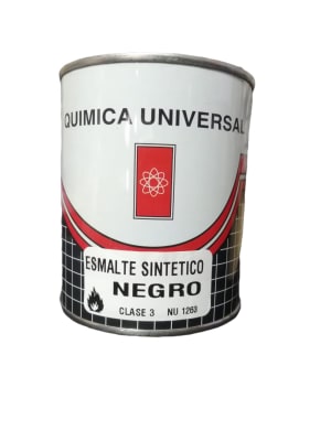 ESMALTE SINTETICO 1/8 DE GALON NEGRO