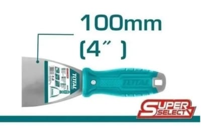 ESPATULA INOXIDABLE 4PLG (100MM) TOTAL