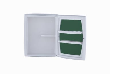 ESPEJO BOTIQUIN BAÑO PLASTICO 30X37X11CM BLANCO ASTRA