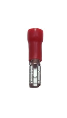 TERMINAL ELECTRICO HEMBRA ROJO 0.5-1.5X3MM 16-22AWG