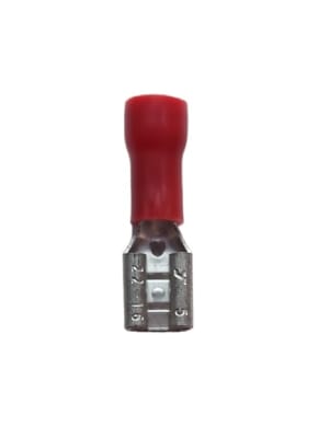 TERMINAL ELECTRICO HEMBRA ROJO 0.5-1.5X0.5