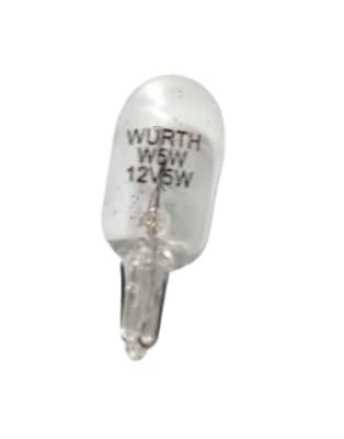 AMPOLLETA VEHICULO BOMBILLA COLA PESCADO W5W 12V 5W 07201621 WURTH