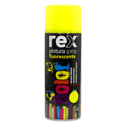 SPRAY REX FLUORESCENTE AMARILLO