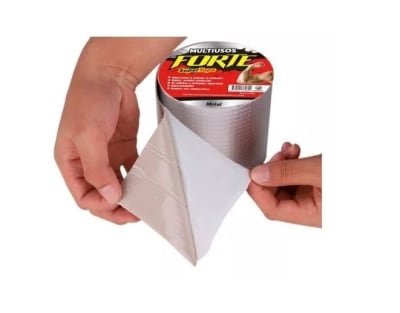 TAPAGOTERAS FORTE HUINCHA ALUMINIZADA 10CMX5MTS