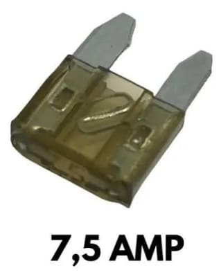 FUSIBLE DOS PATAS MINI 7,5A