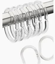 CORTINA BAÑO GANCHOS PLASTICOS PARA CORTINA DE BAÑO FC0066 FERRETOOLS