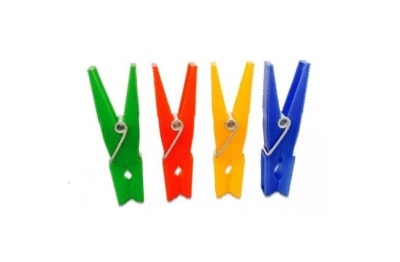 GANCHO ROPA PLASTICO 24UNID