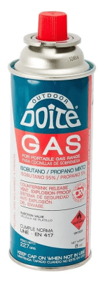 PISTOLA GAS BUTANO COCINILLA 227gr/400ml DOITE