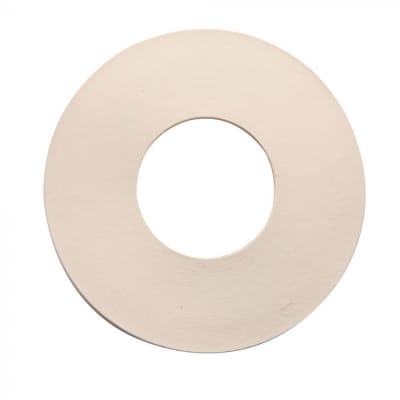 GOMA PLANA 1/2 BLANCA