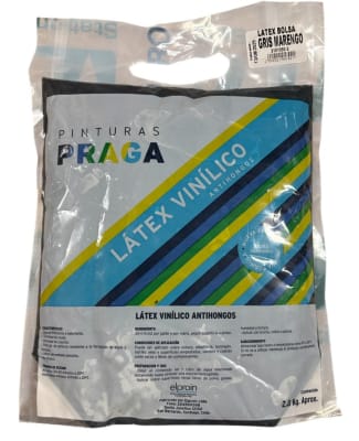 LATEX EN BOLSA GRIS MARENGO 2.8 KG PRAGA