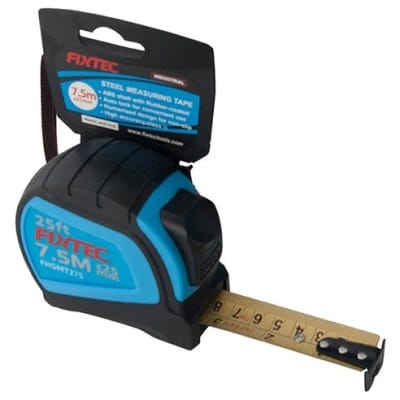 HUINCHA MEDIR 7.5 MTS FIXTEC FHSMT275