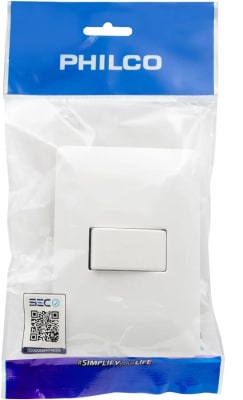 INTERRUPTOR EMBUTIDO SIMPLE 10A 250V PHILCO