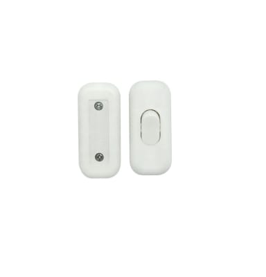 INTERRUPTOR VOLANTE BLANCO ELECTRALINE