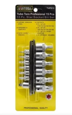 JUEGO DADOS TROX PROFESIONAL 15 PCS TAIWAN UYUSTOOLS