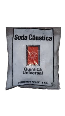 SODA CAUSTICA 1 KILO QUIMICA UNIVERSAL